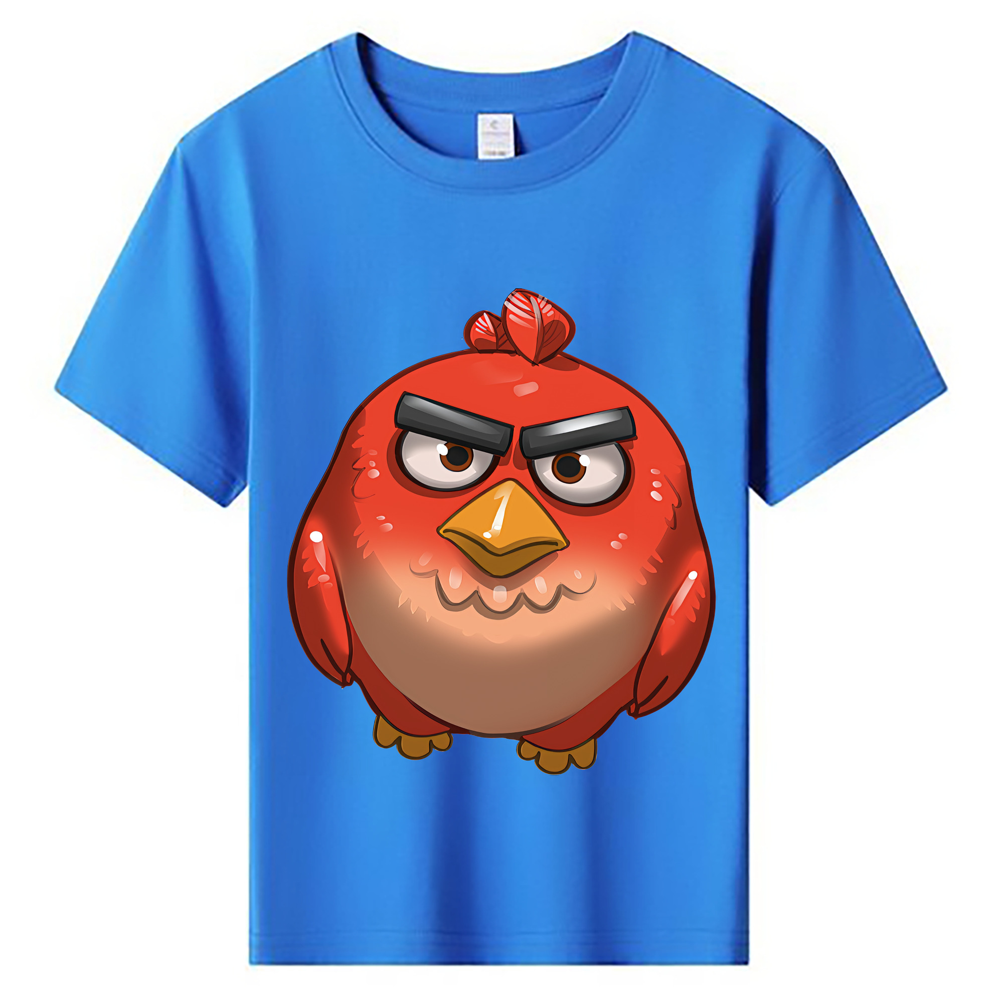（画像用） Angry Birds アングリーバード 綿100％キッズTシャツ（フロントプリント）